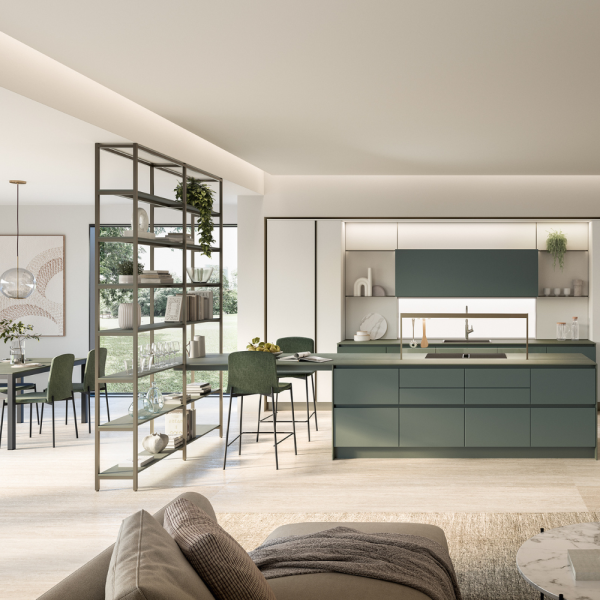 Cucina con living Oyster